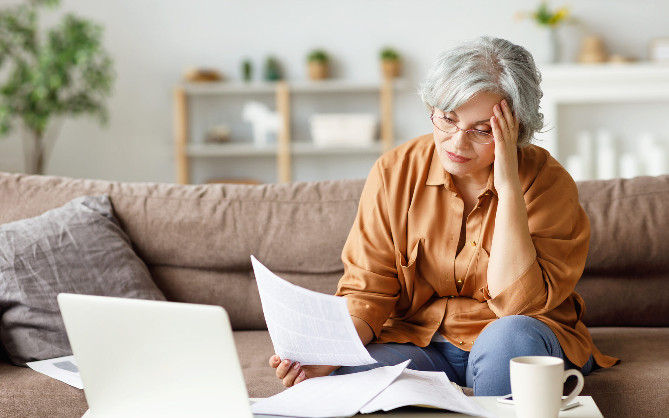 Women unhappy concerned dispute paperwork contract 1683033619